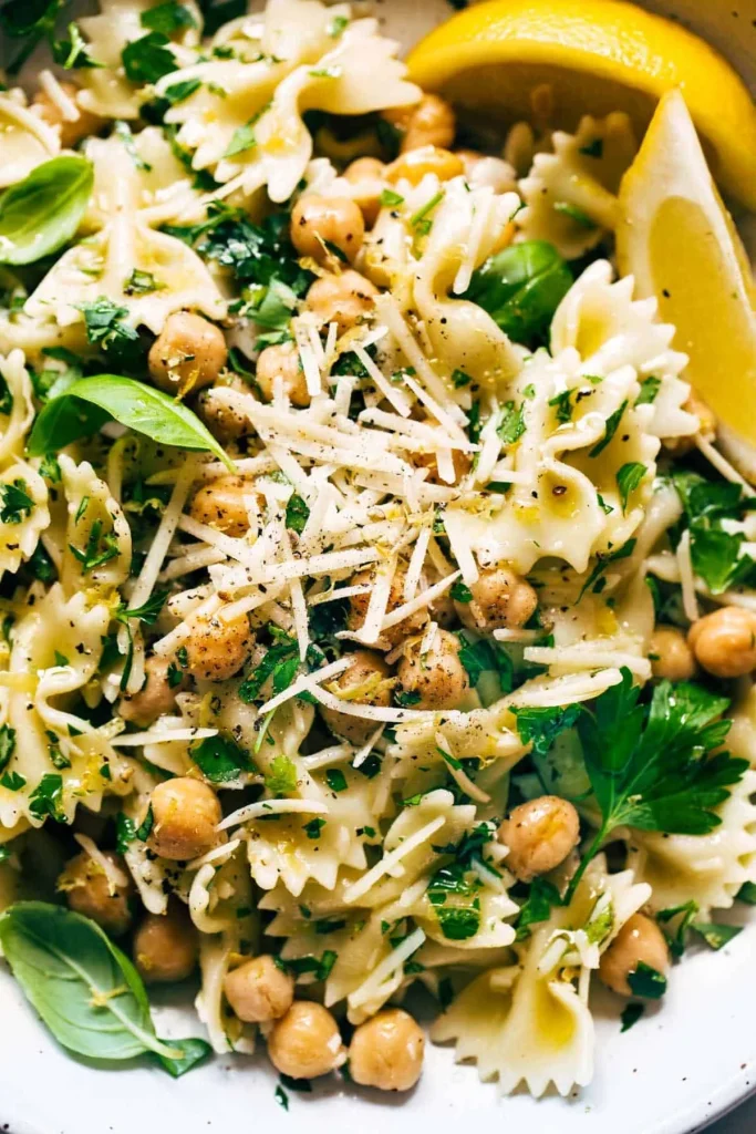 lemon herb pasta salad 1 1
