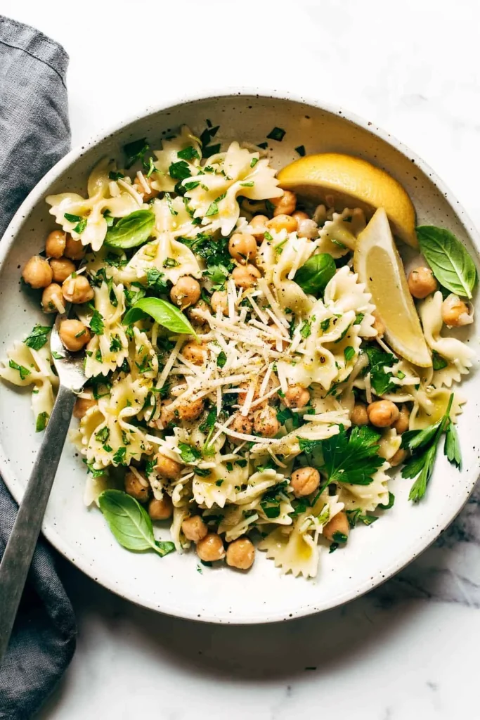 lemon herb pasta salad 2