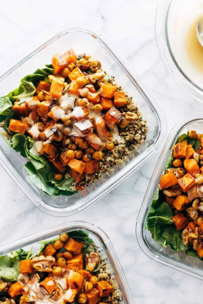 sweet potato walnut salad 2